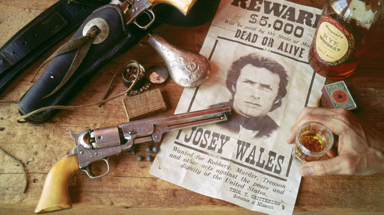 The Outlaw Josey Wales Clint Eastwood Wanted Poster