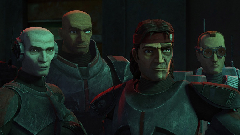 Clone Force 99 in Star Wars: The Bad Batch