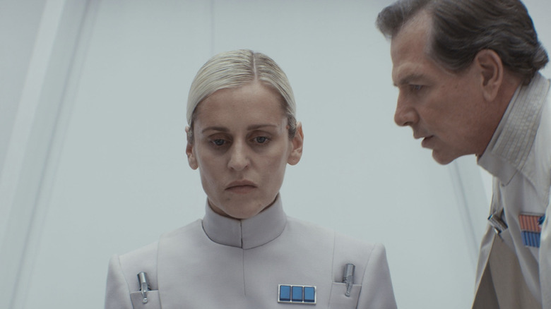 Star Wars: Andor - Denise Gough as Dedra Meero and Ben Mendelsohn as Orson Krennic