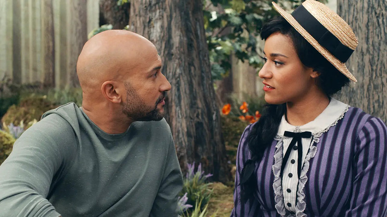 Keegan-Michael Key and Ariana DeBose in Schmigadoon!