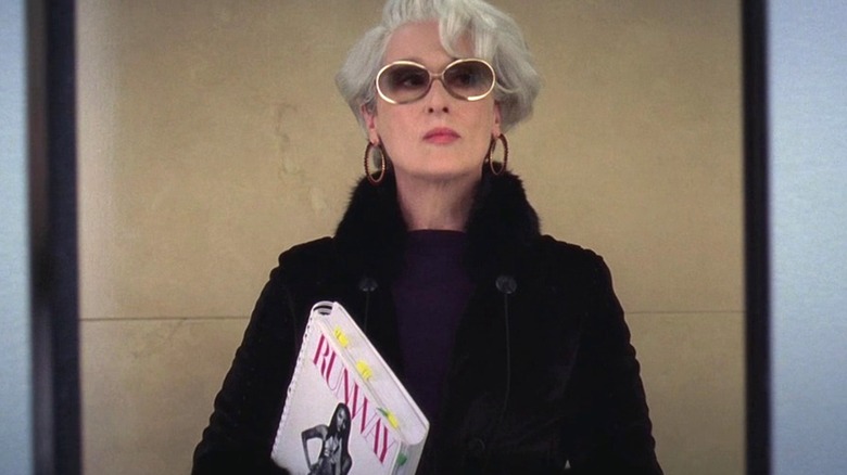 Meryl Streep as Miranda Priestly in The Devil Wears Prada