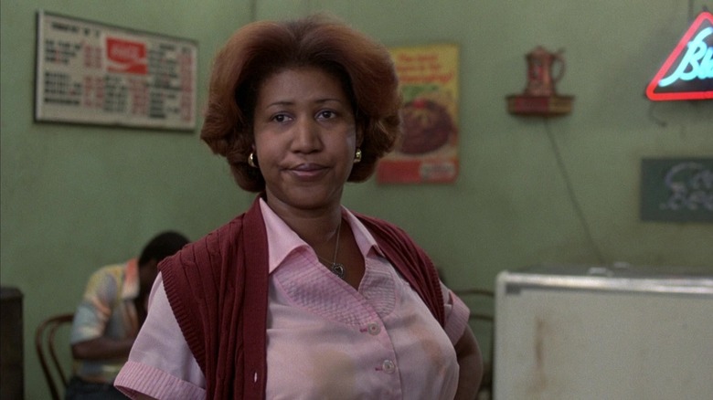 Mrs. Murphy looking upset in The Blues Brothers