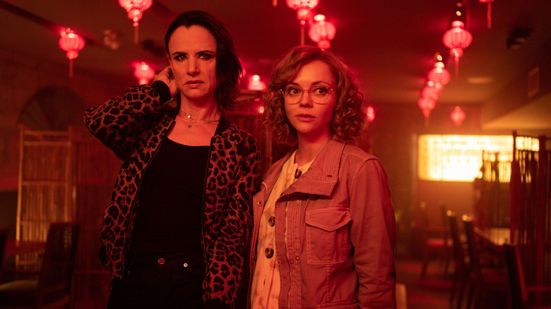Juliette Lewis and Christina Ricci in Yellowjackets