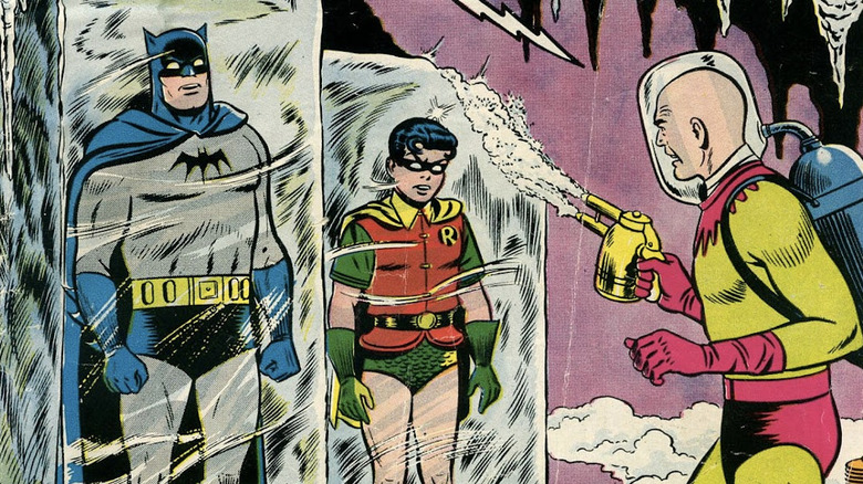 Batman #121 cover Mr. Zero Batman and Robin