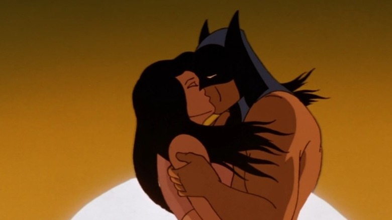 Batman and Talia Kiss Demon's Quest