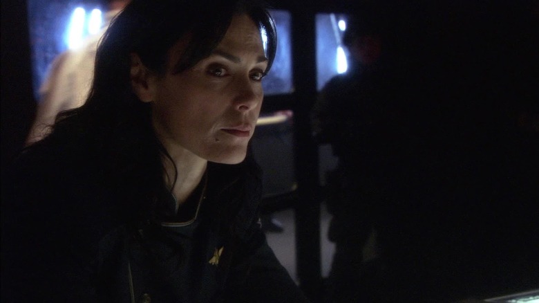 Michelle Forbes as Admiral Helena Cain Battlestar Galactica Razor