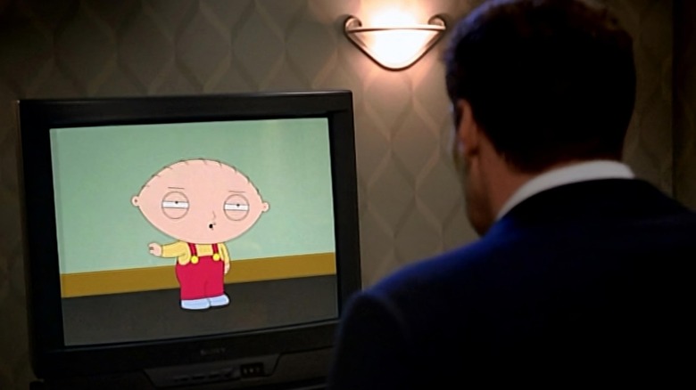 Bones and Family Guy crossover Stewie 