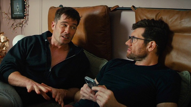 Luke Macfarlane and Billy Eichner in Bros