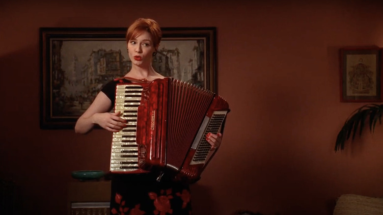 Christina Hendricks as Joan Holloway in Mad Men