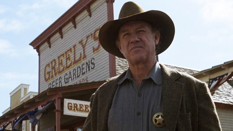 Gene Hackman as Little Bill in Unforgiven