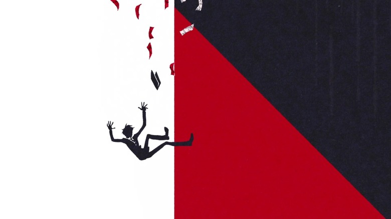 The Great Pretender falling man silhouette 