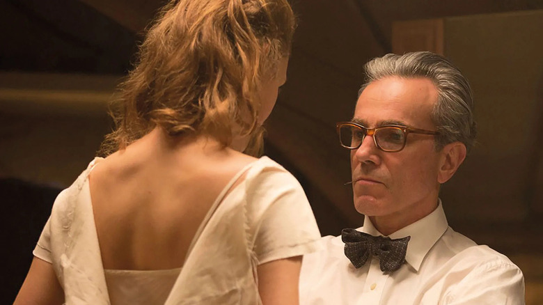 Daniel Day-Lewis with Vicky Krieps in Phantom Thread