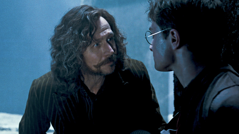 Gary Oldman and Daniel Radcliffe
