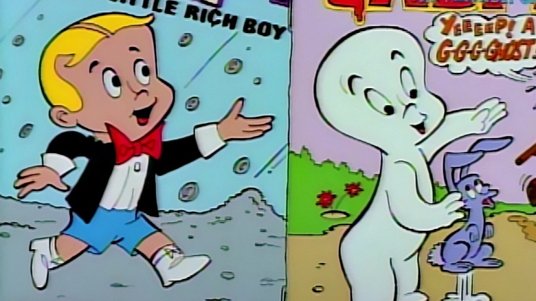 Compara a Richie Rich y Casper Ghost