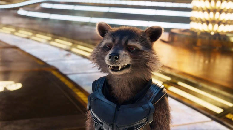 Rocket Racoon in The Guardians of the Galaxy Vol. 2