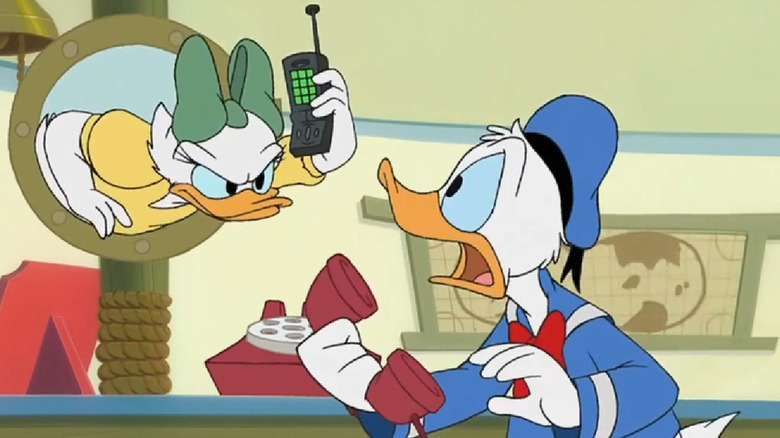 Daisy and Donald in House of Mouse