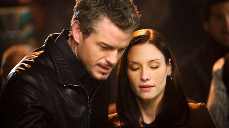 Mark and Lexie at the bar on Grey's Anatomy