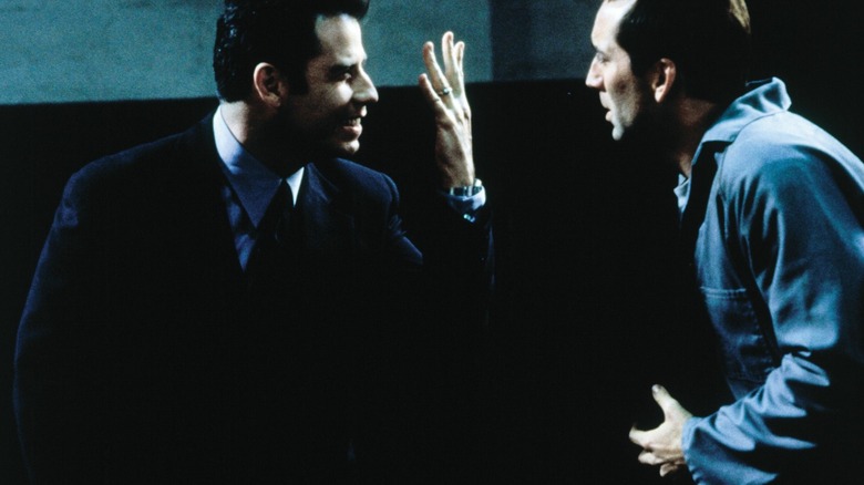 Travolta and Cage in Face/Off