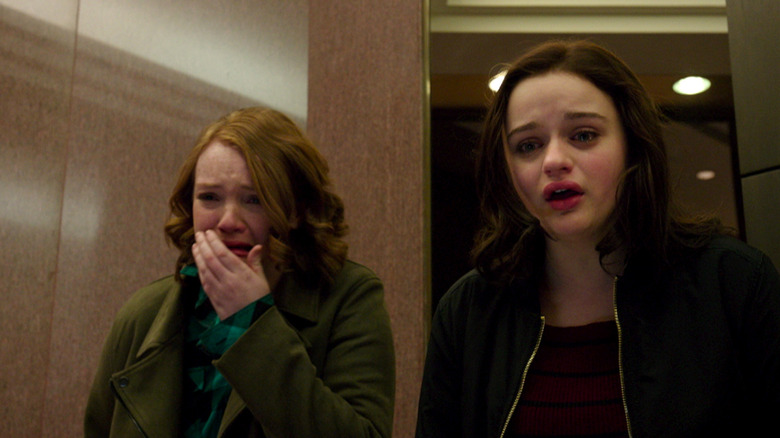 Shannon Purser and Joey King in Wish Upon 