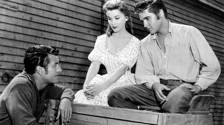 Elvis Presley Richard Egan Debra Paget
