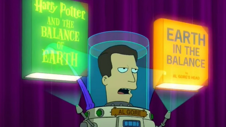 Al Gore's Head on Futurama