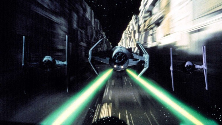 Star Wars 77 ties trench