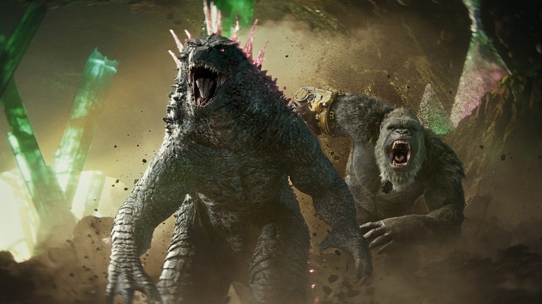 A still from Godzilla x Kong: The New Empire