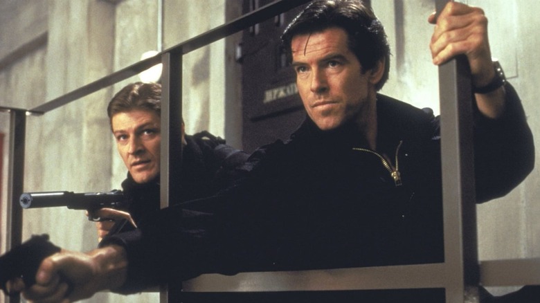 Pierce Brosnan and Sean Bean in GoldenEye