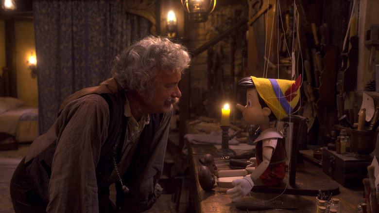 Disney Pinocchio Tom Hanks Geppeto