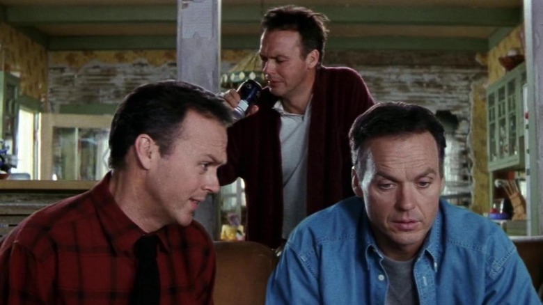 Michael Keaton as Doug, Two, and Three in Multiplicity