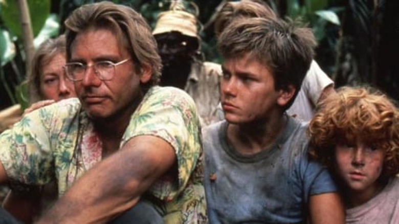 Harrison Ford and River Phoenix in The Mosquito Coast