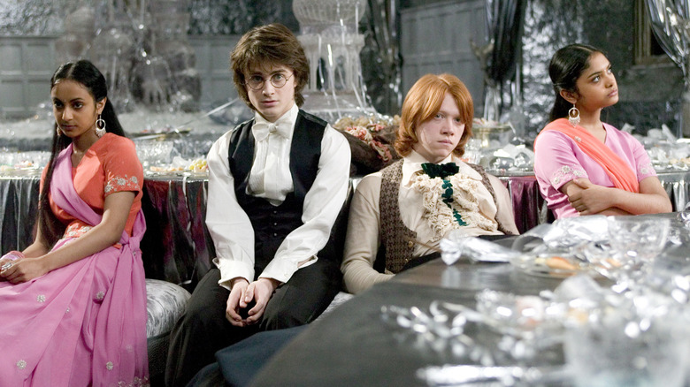 Rupert Grint and Daniel Radcliffe in Harry Potter and the Goblet of Fire
