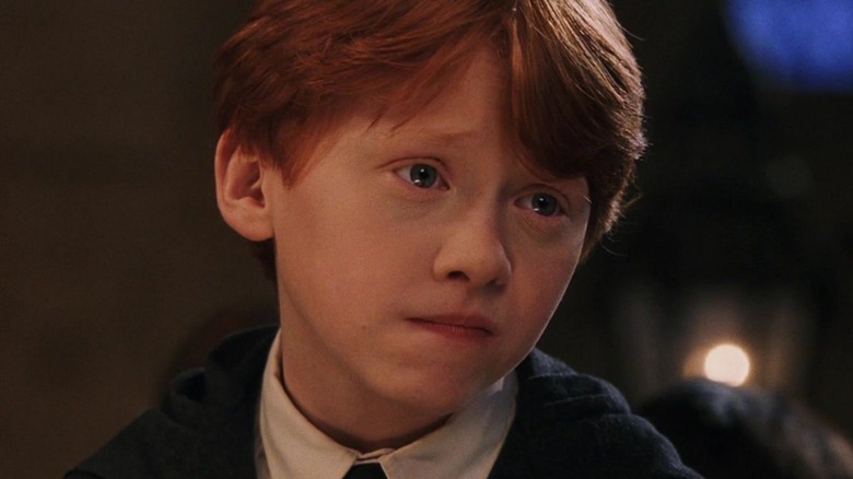 Rupert Grint in Harry Potter and the Sorcerer's Stone