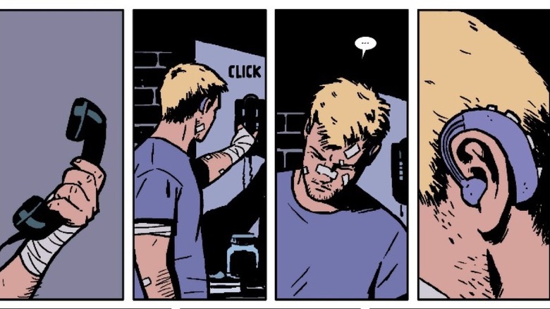 Hawkeye Marvel Comics Hearing Aid