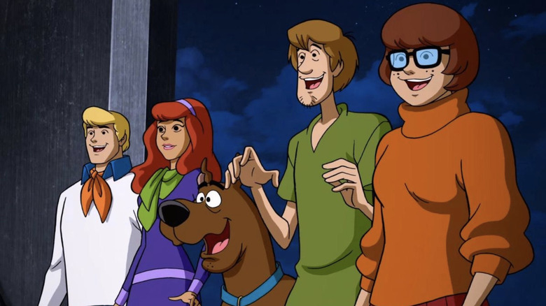 The Scooby gang of Scooby-Doo