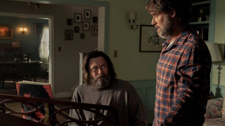 Murray Bartlett and Nick Offerman in The Last of Us series