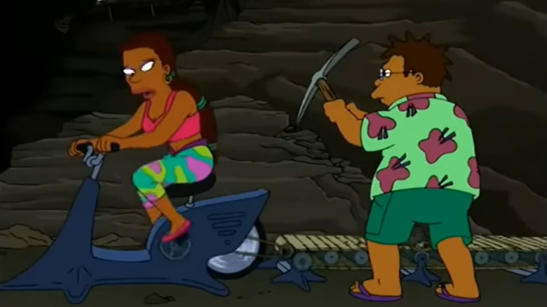 Futurama, LaBarbara and Hermes