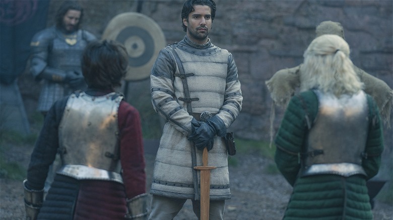 Cole pitting Aegon and Jacaerys against one another in House of the Dragon