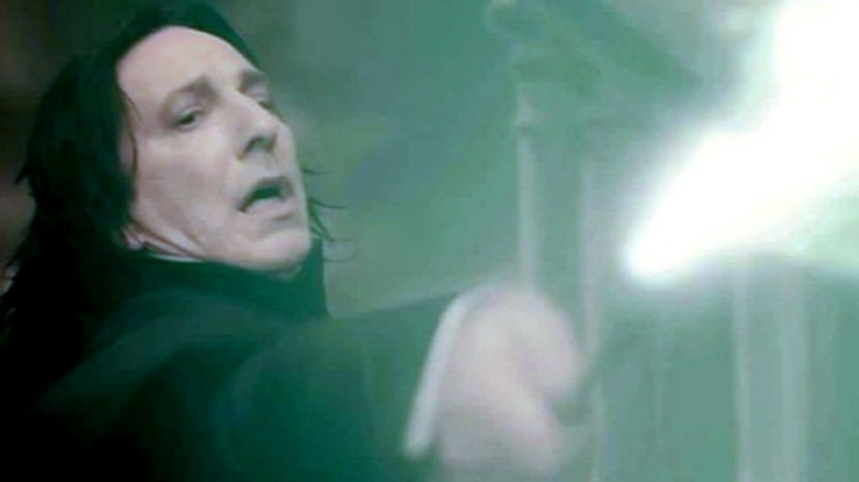 Snape killing Dumbledore