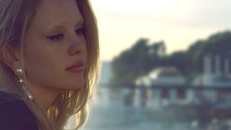 Mia Goth, Jalil Lespert, Cleopatra Coleman and Alexander Skarsgård in Infinity Pool