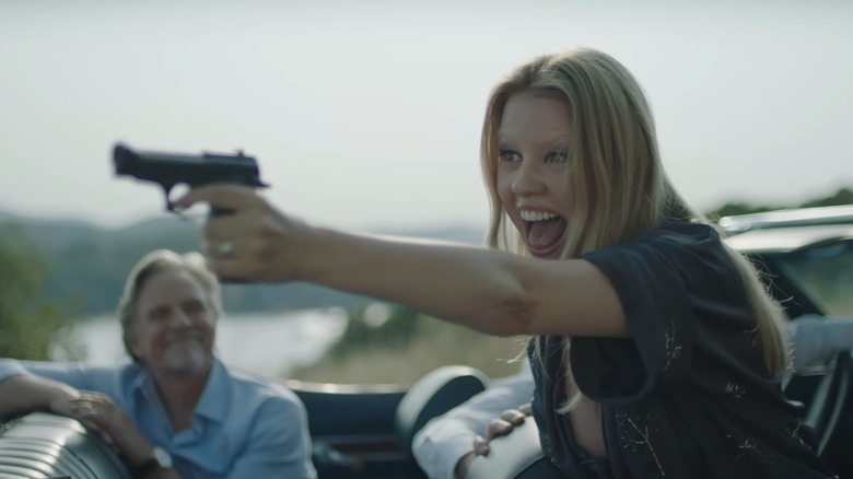 Mia Goth as Gabi in Infinity Pool 