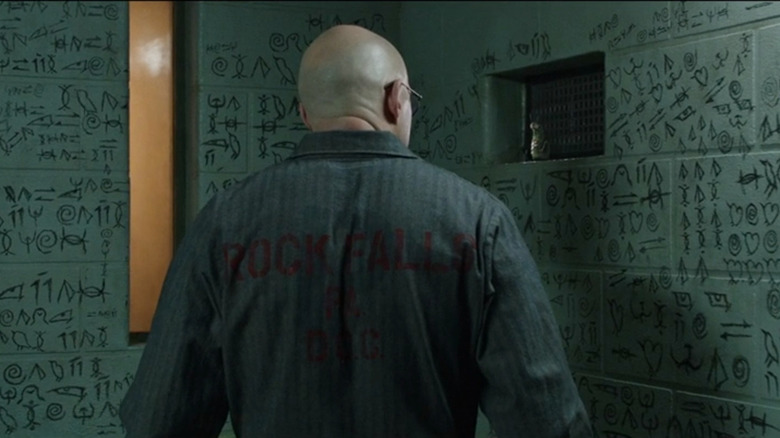 Mark Strong and Mister Mind in Shazam!