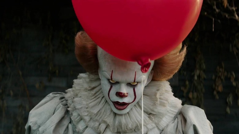 Pennywise the clown in It: Chapter One