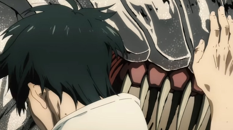Yuta and Rika in "Jujustu Kaisen 0"