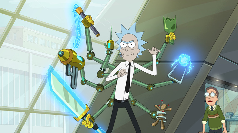 Justin Roiland in Rick and Morty