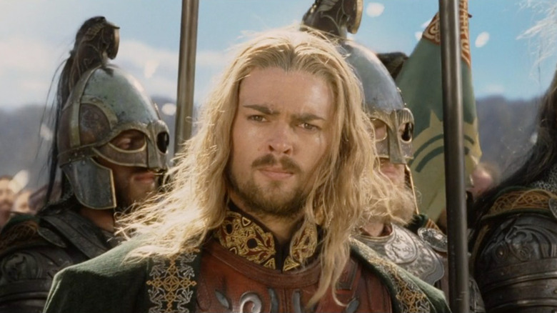 Karl Urban as Éomer in The Lord of the Rings