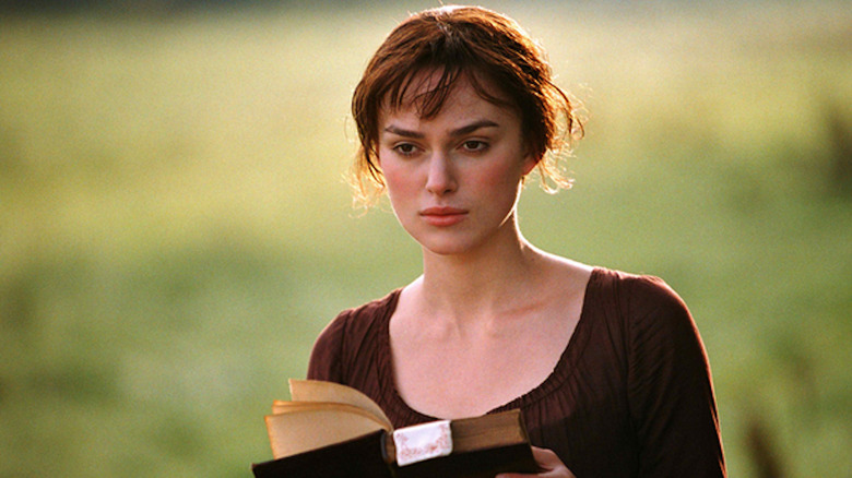 Keira Knightley plays Austen heroine Lizzie Bennet in "Pride and Prejudice"