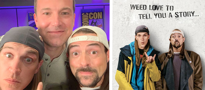 Kevin Smith and Ben Affleck Reunited
