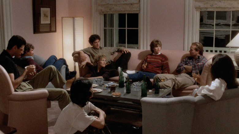 The Big Chill Jeff Goldblum Tom Berenger Meg Tilly Kevin Kline Glenn Close Mary Kay Place William Hurt JoBeth Williams