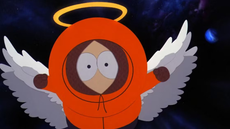 Kenny, an angel, in "South Park: Bigger, Longer & Uncut."
